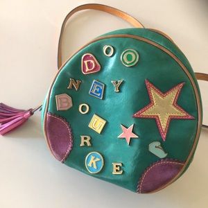 Vintage Dooney & Bourke Mini Bowler Tassel Backpack Y2K RARE MADE IN ITALY 🇮🇹